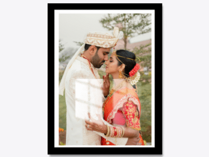 Portrait Acrylic Wall Photo Border Frame